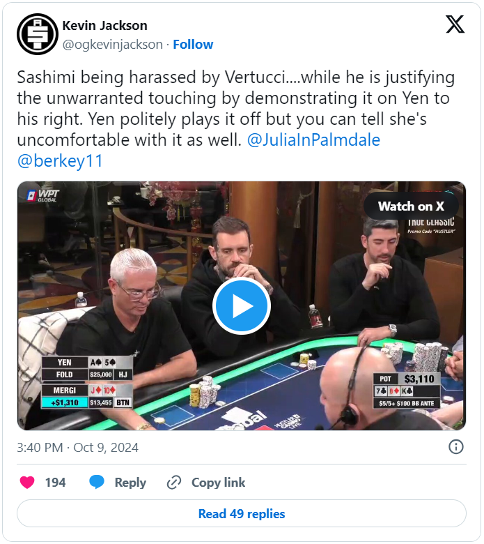 性骚扰事件发酵，Nick Vertucci被迫退出Hustler Casino Live