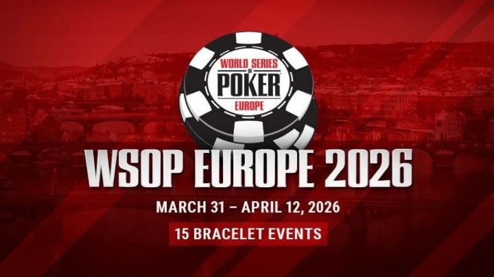 WSOP欧洲站2026年落户布拉格市中心,玩家体验将全面升级