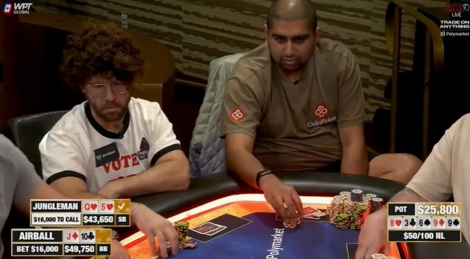 野人Jungleman手持Q-high，极限英雄跟注帅炸全场