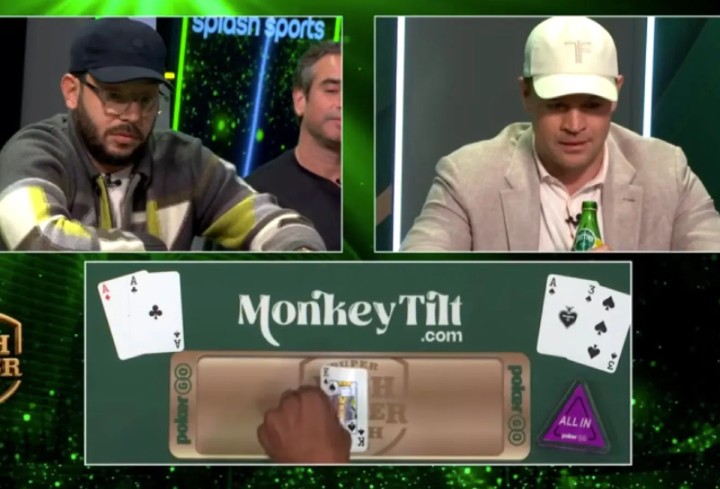 5bet全下撞AA,“最强锦鲤”Robl惨遭入池率78%的对手清空