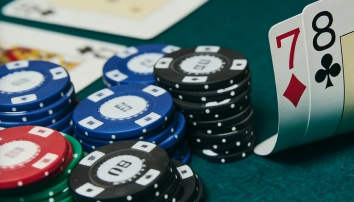 德州对局分析：87杂花翻牌中顺，如何“榨干”对手筹码