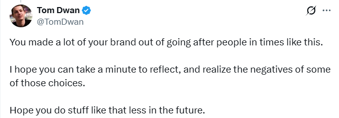 Tom Dwan突然发声