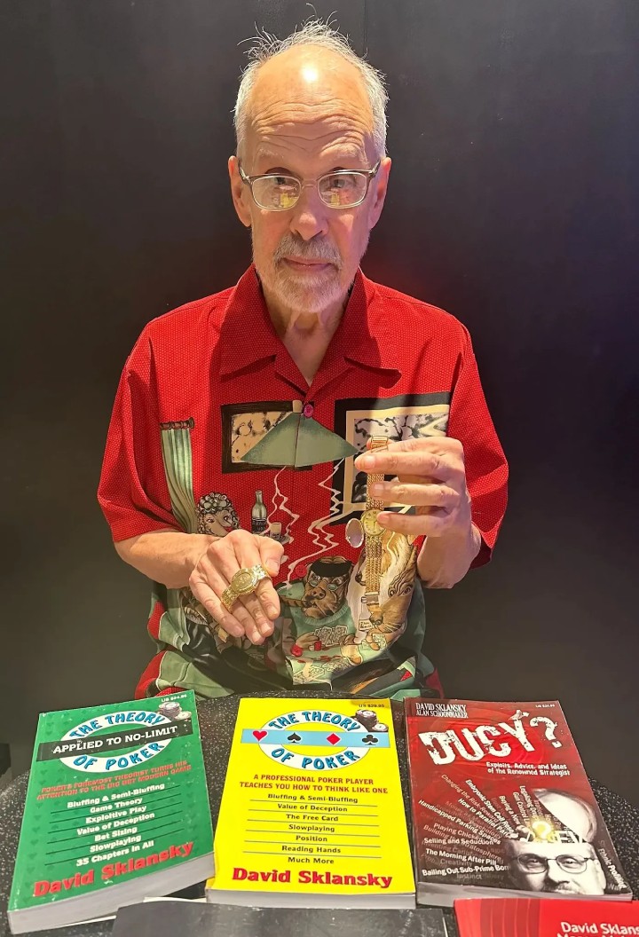 《扑克理论》作者David Sklansky去世,享年78岁