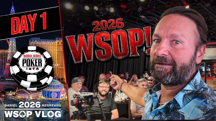 丹牛的2026年WSOP系列Vlog也正式开播