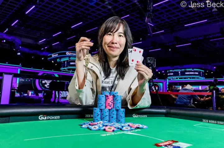 麻将高手登顶WSOP女子锦标赛!离职女工程师第二次参赛即夺冠