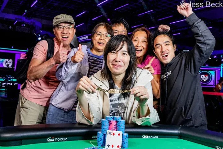 麻将高手登顶WSOP女子锦标赛!离职女工程师第二次参赛即夺冠