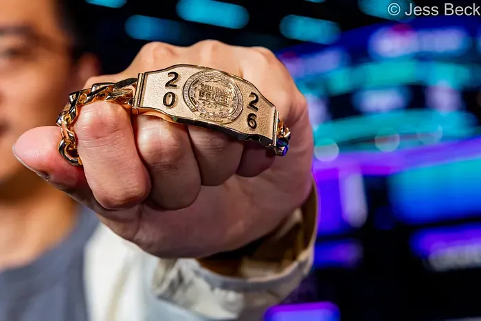TikTok中国工程师斩获WSOP金手链，一度仅剩4个大盲