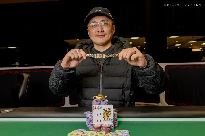 中国选手王永爽横扫决赛桌，夺得个人首条WSOP金手链