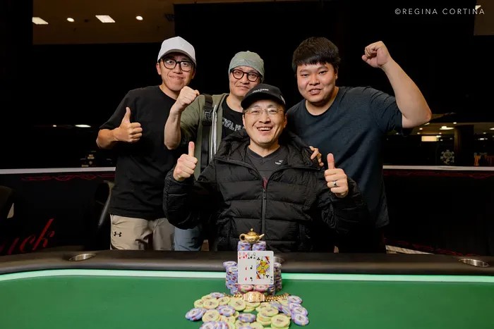 中国选手王永爽横扫决赛桌，夺得个人首条WSOP金手链