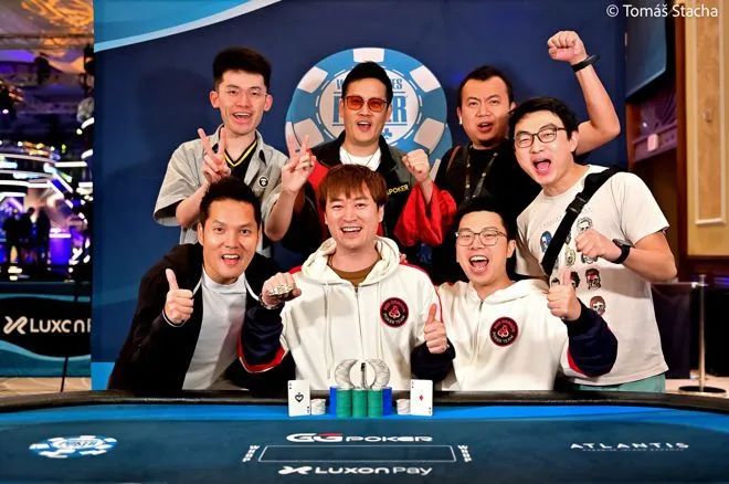 喜报！中国选手余磊以9BB逆风翻盘夺得WSOP金手链